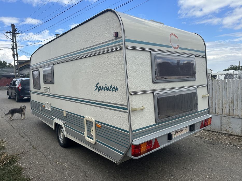 Rulota Tec Sprinter 490k,1996,5 pers,baie,cadita dus,wc fix