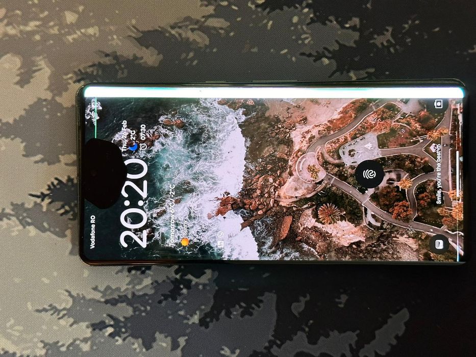 Google pixel 7 pro, baterie noua, ecran defect