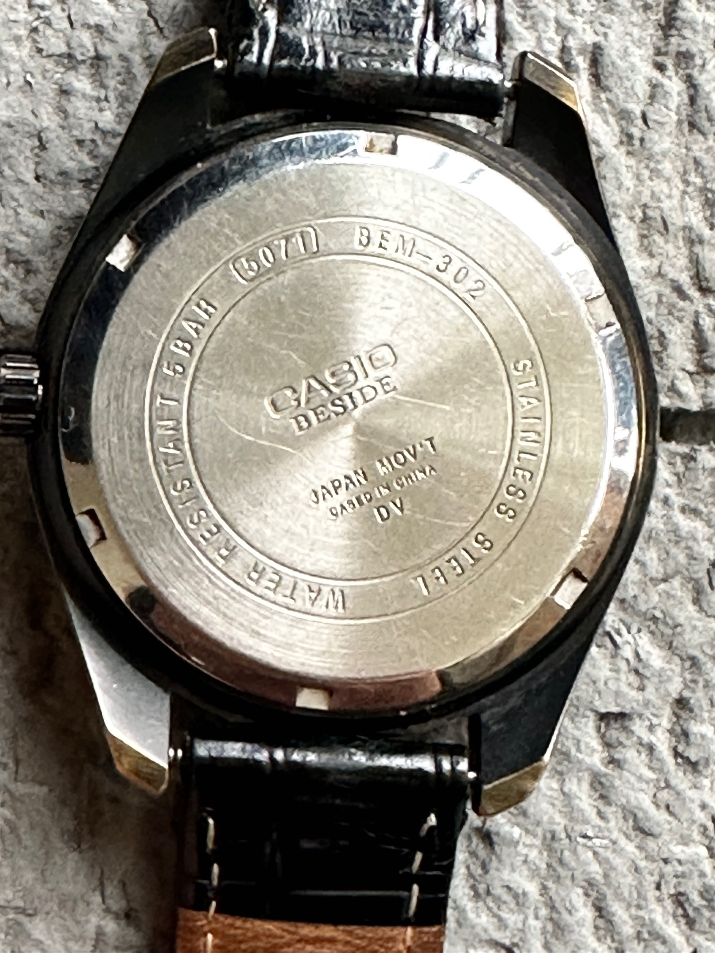 Casio beside bem 302 hotsell