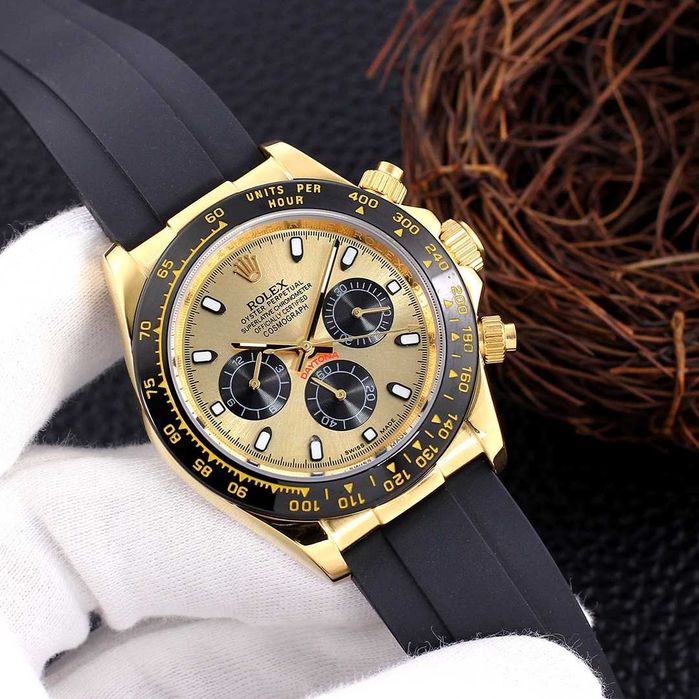 CEAS R.O.L.E.X DAYTONA Gold Silicone Edition AUTOMATIC Calitatea 1