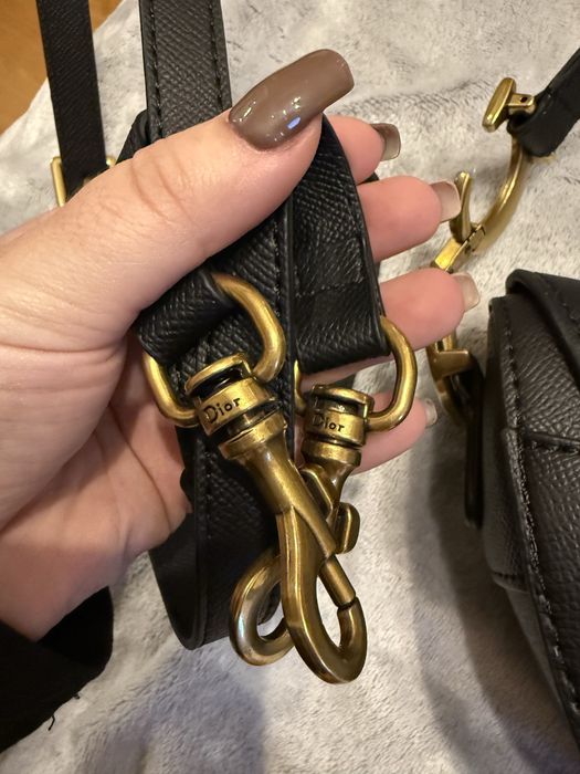 Dior Saddle черна