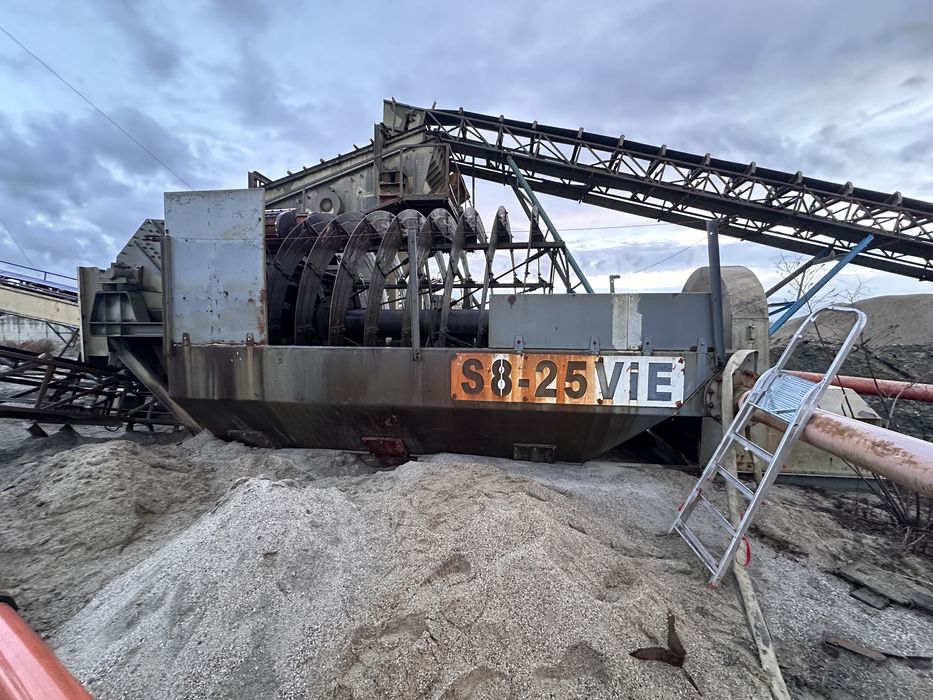 Recuperator nisip - roata desecatoare S8-25 VIE