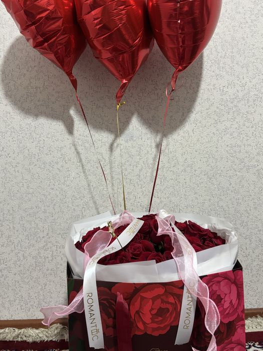 Свежие цветы с оформлением