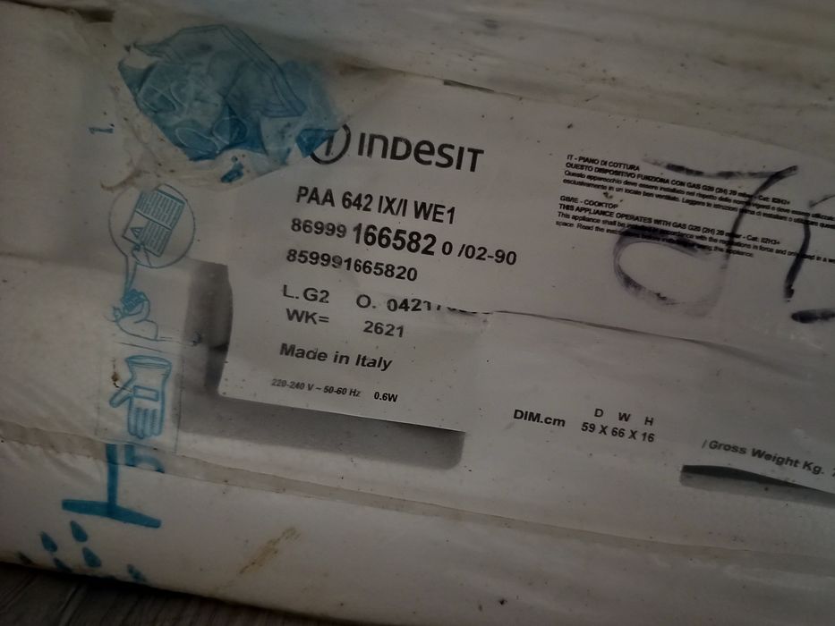 Plita gaz Indesit