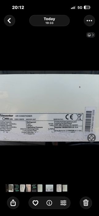 Clima Aer Conditionat Mnia Plus 18.000BTU