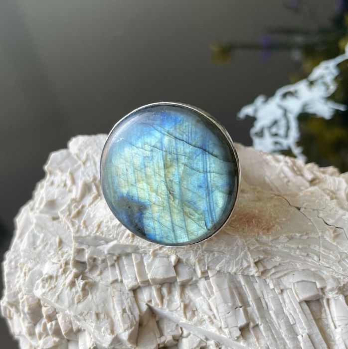 Inel Argint 925 cu Piatra Semipretioasa Labradorit