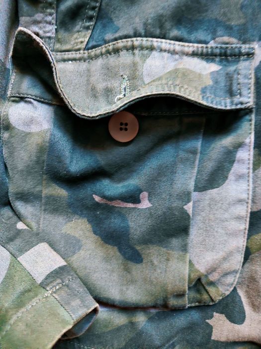 Geacă Camuflaj verde padure.