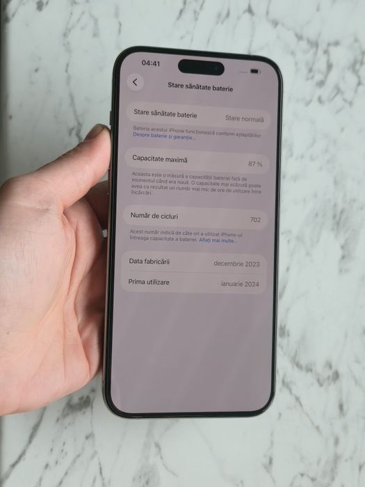 Vand/schimb iPhone 15 Pro Max 256gb