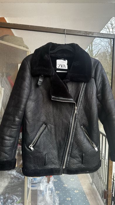 Geaca jacheta cojoc Zara