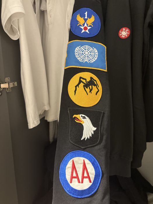 Off white zip hoodie