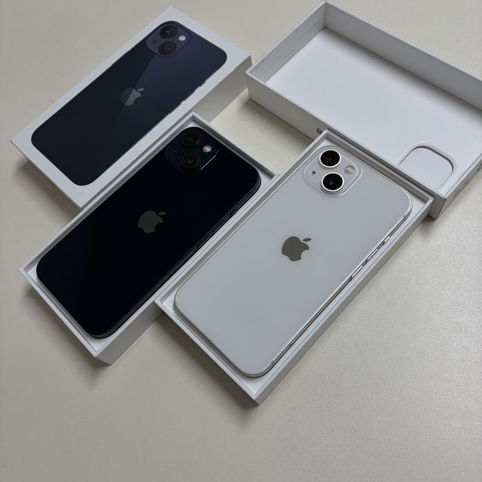 Magazin vinde: iPhone 13 128gb  bateria noua 100% Negru / Alb