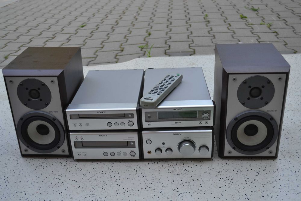 Minisistem Sony SP 55 cu Boxe Sony SS CSP 55 si Telecomanda