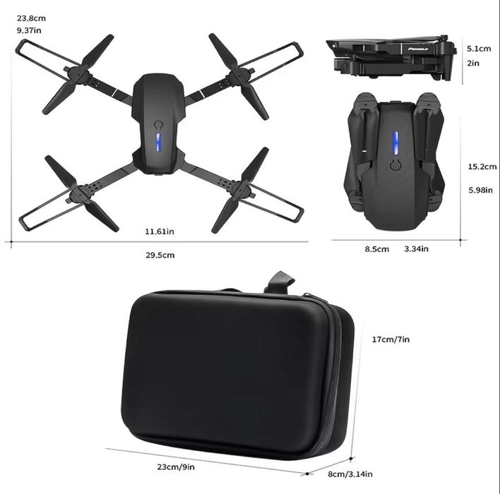 E88 Pro Drone cu Telecomandă