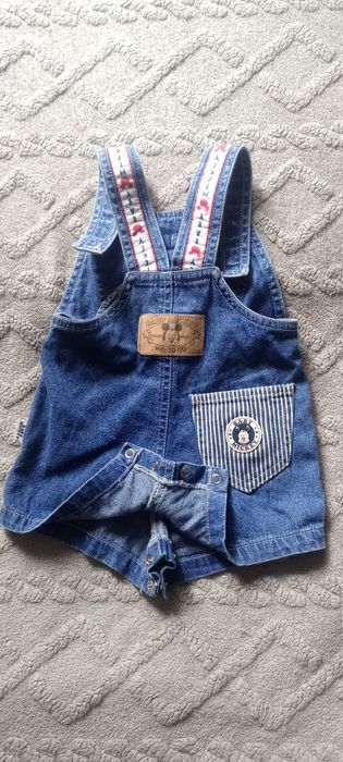 детские джинсовые вещи на 3-7 месяцев