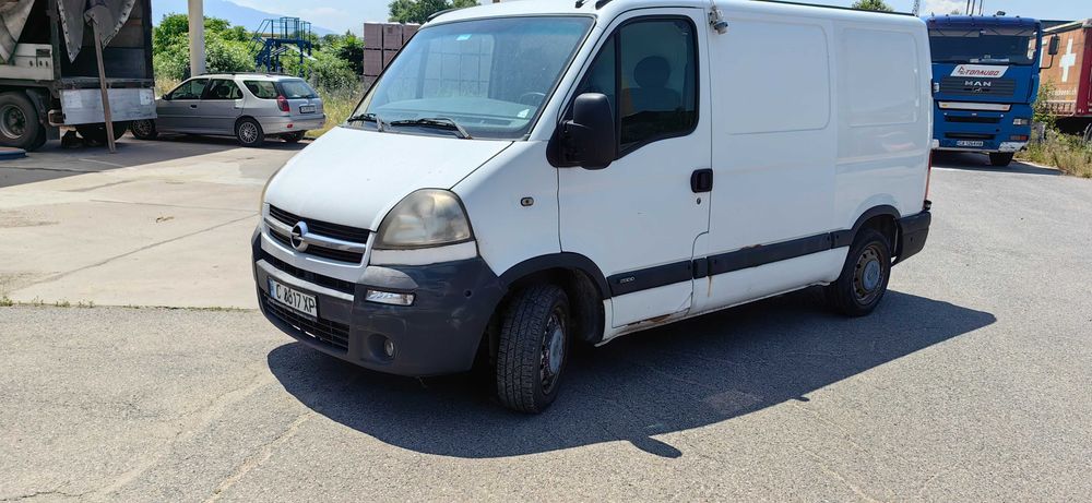 Бус OPEL MOVANO, година на производство 2005г. , бял , Дизел