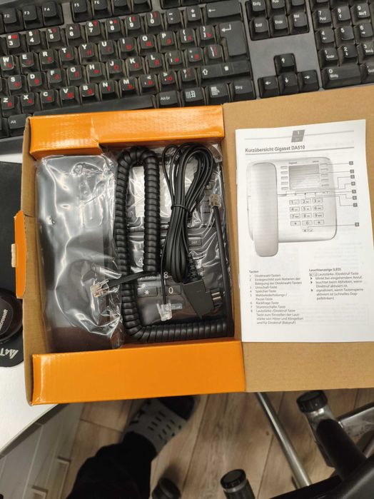 Стационарный  Домашний телефон GIGASET DA510