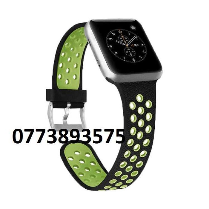 Curea ceas Apple Watch 42 44 45 49mm ( bratara strap sport silicon )