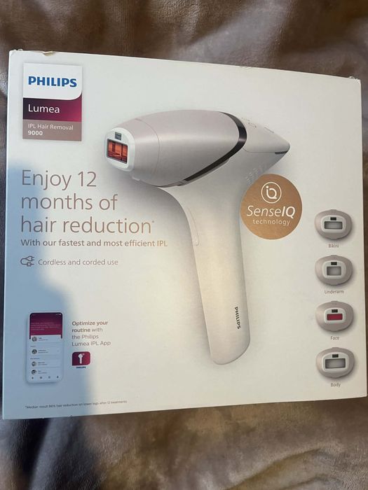 Philips lumea IPL hair removal 9000