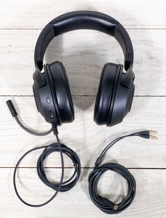 Геймърски слушалки Razer Kraken X  с Volume и Mute, Y-сплитер кабел