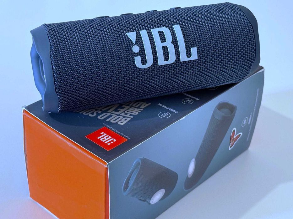 Бартер! 24м.Гаранция! Портативна колонка JBL - Flip 6 Водоустойчива Blue (Синя)