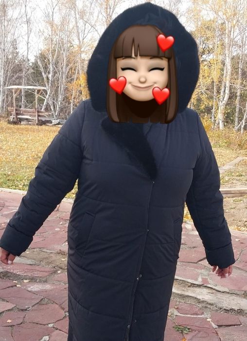 Зимняя куртка с капюшоном