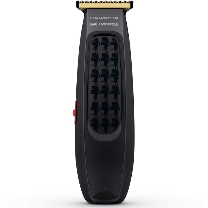Aparat de tuns Rowenta x Karl Lagerfeld Cut & Style TN182LF0, 6500 rpm, 3 piepteni, perie curatare si ulei lubrifiant incluse, lame din inox, etc