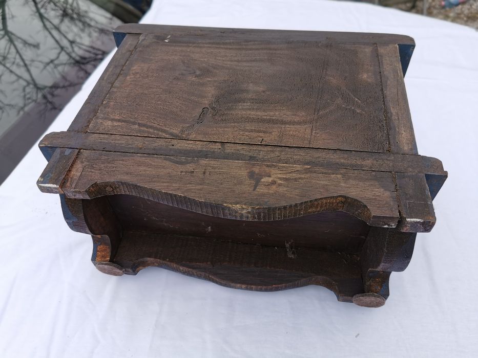 Mini comodă bijuterii Shabby chic din Lemn masiv