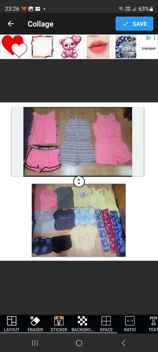 Lot 17 produse,pt fete 10 12 ani,146 152 cm