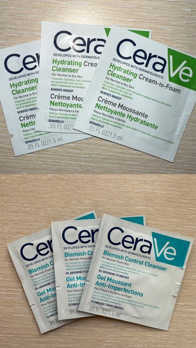 Vichy, La Roche, CeraVe серуми, кремове, маски за лице, фон дьо тени