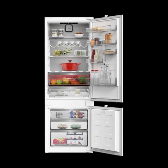 Нов хладилник/фризер за вграждане GRUNDIG GKNI6950FHN, No Frost, 370 л