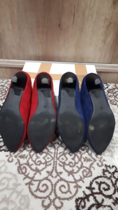 Туфли женские тонкий замш