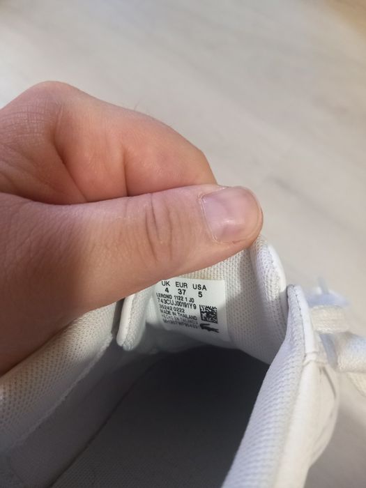 Lacoste tenesi 37 piele