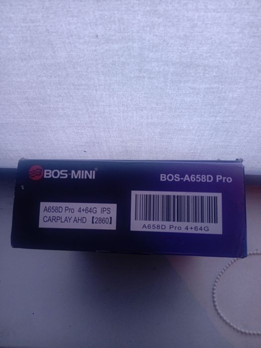 Автомагнитола Андроид 1din  bos mini a658d pro