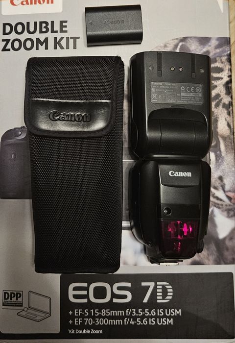 Canon eos 7d double zoom kit