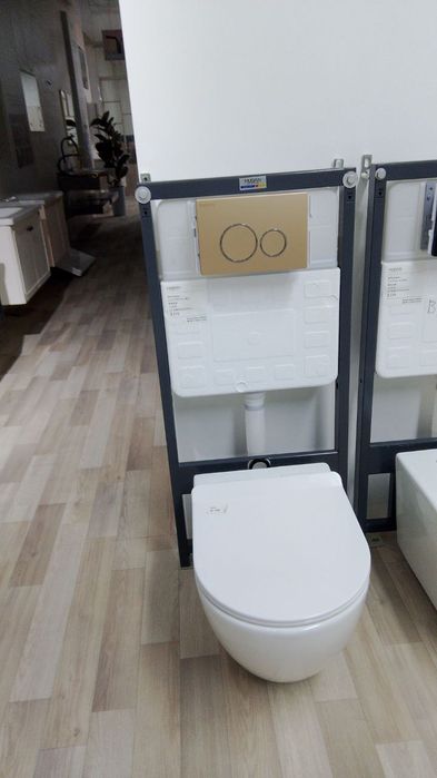 Инсталляция  Вакуумный с Кнопкой из Китая! Бренд MUBAN. Гарантия!