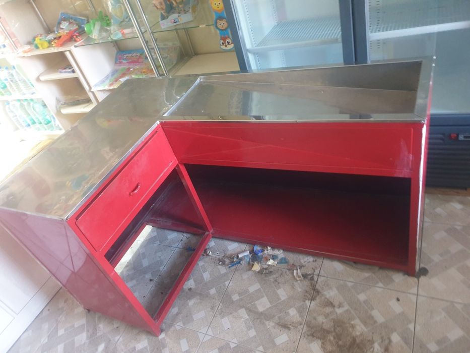 Kassa stol Б/У  Ixchamgina, Nerjaviyka usti, temir metaldan