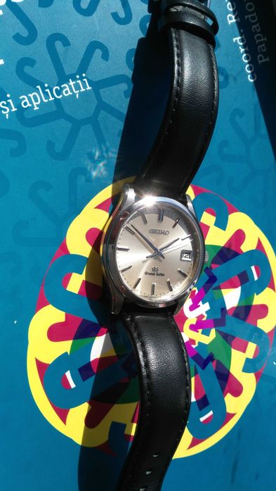 Ceas elegant Seiko Grand-Seiko SunRay Cadran Sampanie