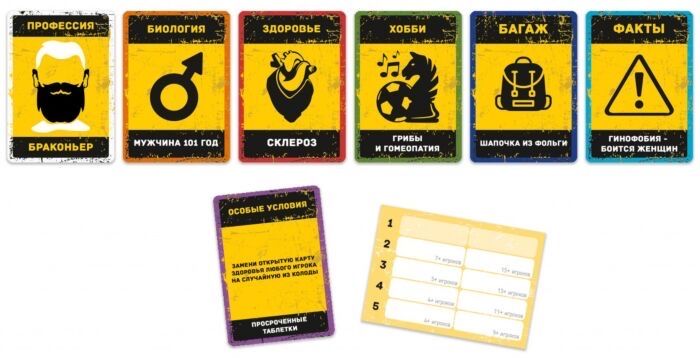 БУНКЕР настольная игра