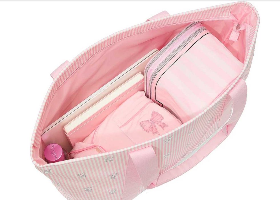 Victoria’s Secret Tote чанта с кристали – голям размер