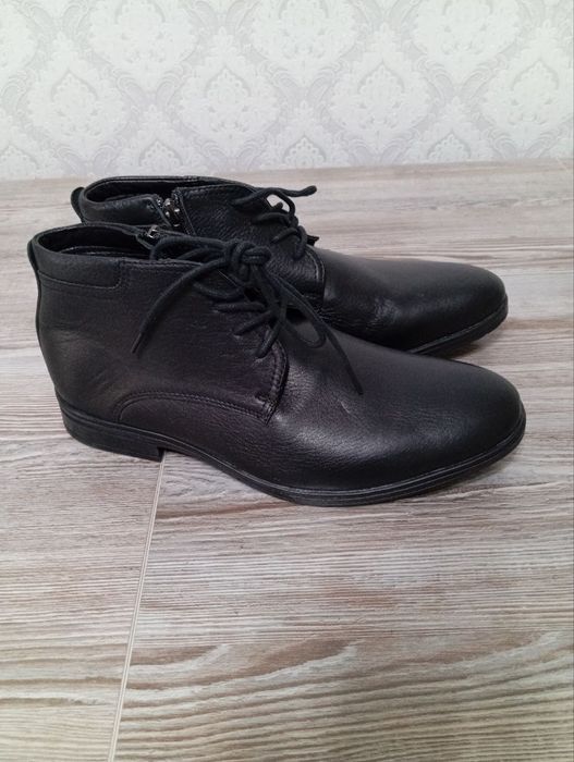 Ботинки мужские кожаные