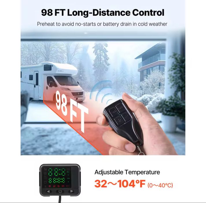 Soba Diesel Incalzitor Webasto Sirocou Aparat Incalzire Aeroterma 8KW