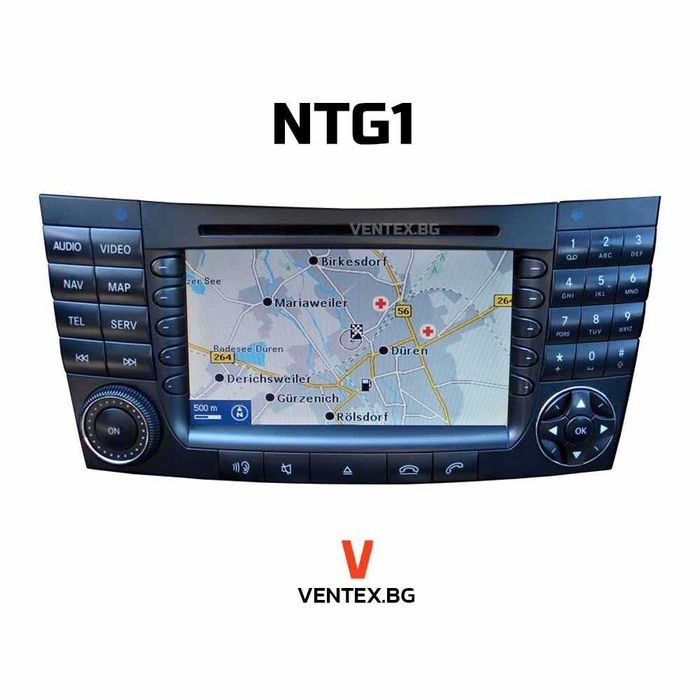 Bluetooth 5.0 за Mercedes W211 с Mикрофон - Блутут за Мерцедес E класа