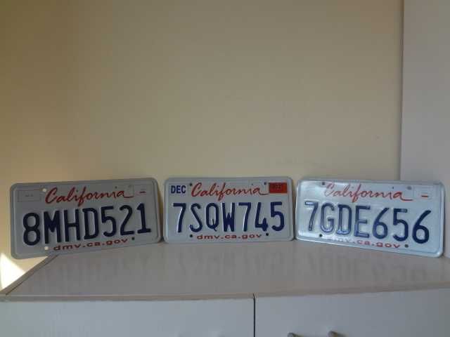 Автомобилни номера (регистрационни табели) от САЩ