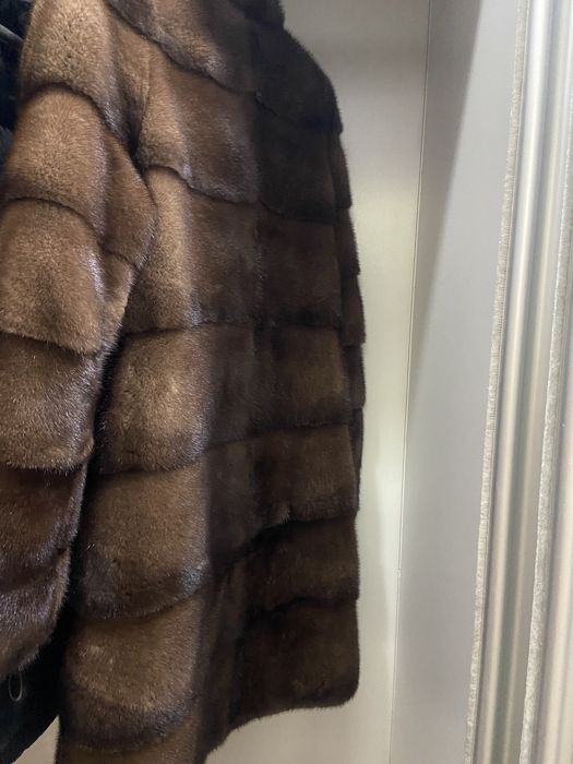 Норковая шуба!