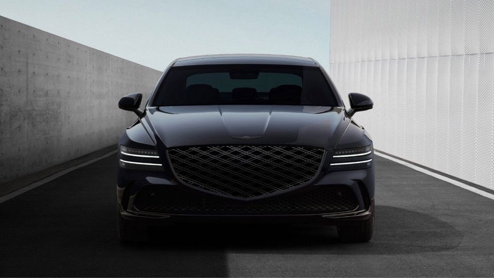 Genesis G80 2025 full positsiya