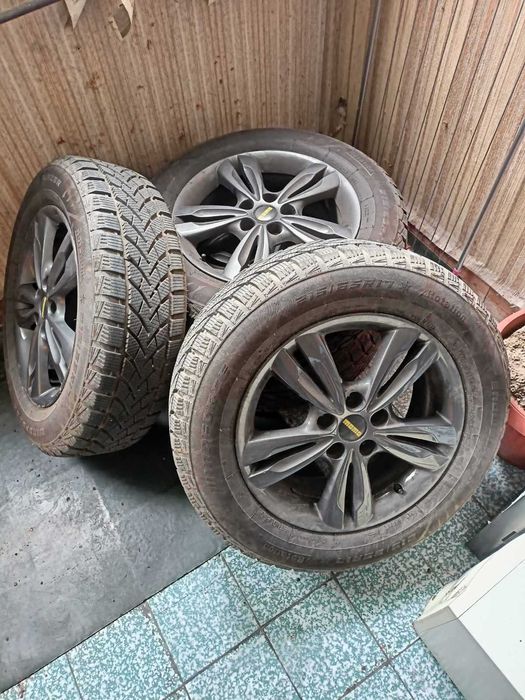 Джанти със зимни гуми