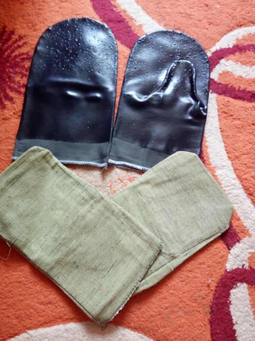 Галицы руковицы брезентовые новые