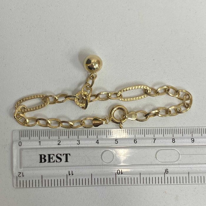 Bratara aur 14K 4.36g (AG13 b55491.6) Garantie 2 ani!