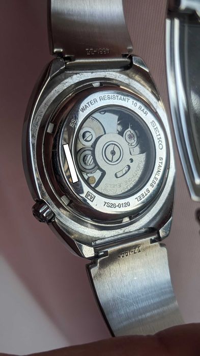 Ceas automat Seiko S-Wave cu mecanism 7s26