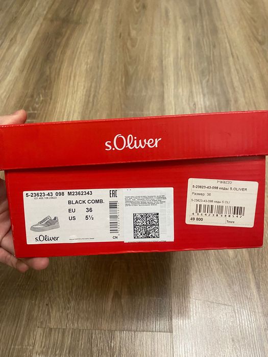Женские кеды s.Oliver